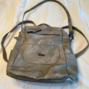 ROOSALANCE Backpack Purse for Women, Women Backpack Purse Leather Waterproof